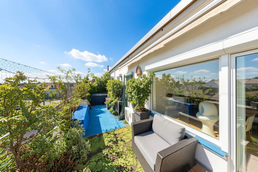 Süd-Dachterrasse