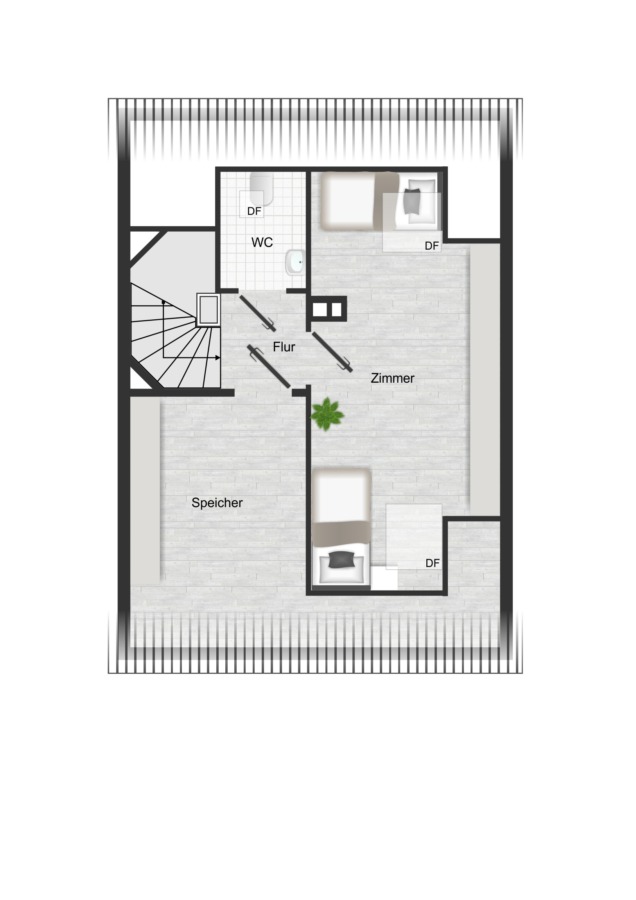Grundriss DG
