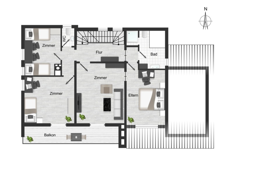 Grundriss DG